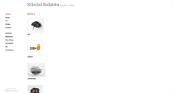 Desktop Screenshot of nikolai.balabin.net