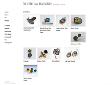 Tablet Screenshot of melitina.balabin.net